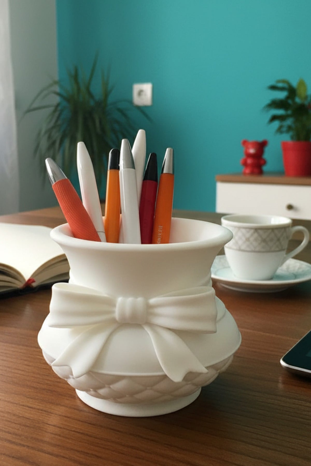 Papyon Kalemlik Masaüstü Organizer Çok Amaçlı 13 cm - Görsel 3